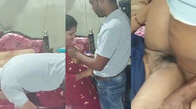 Girlfriend ghar jaake chusa uske boobs fir uski